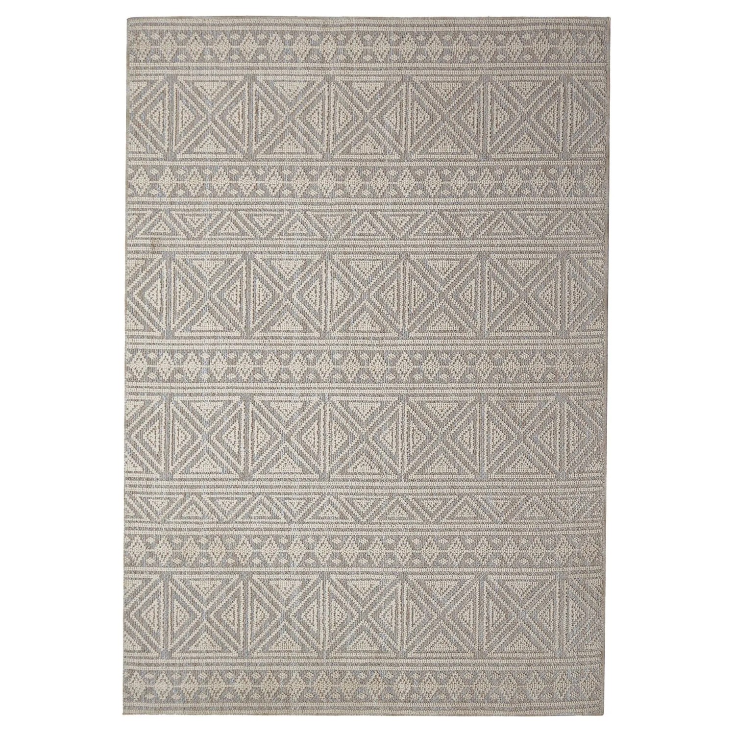 Flair Rugs Kurzflorteppich Lucia Waschbar 78 cm x 230 cm Grau