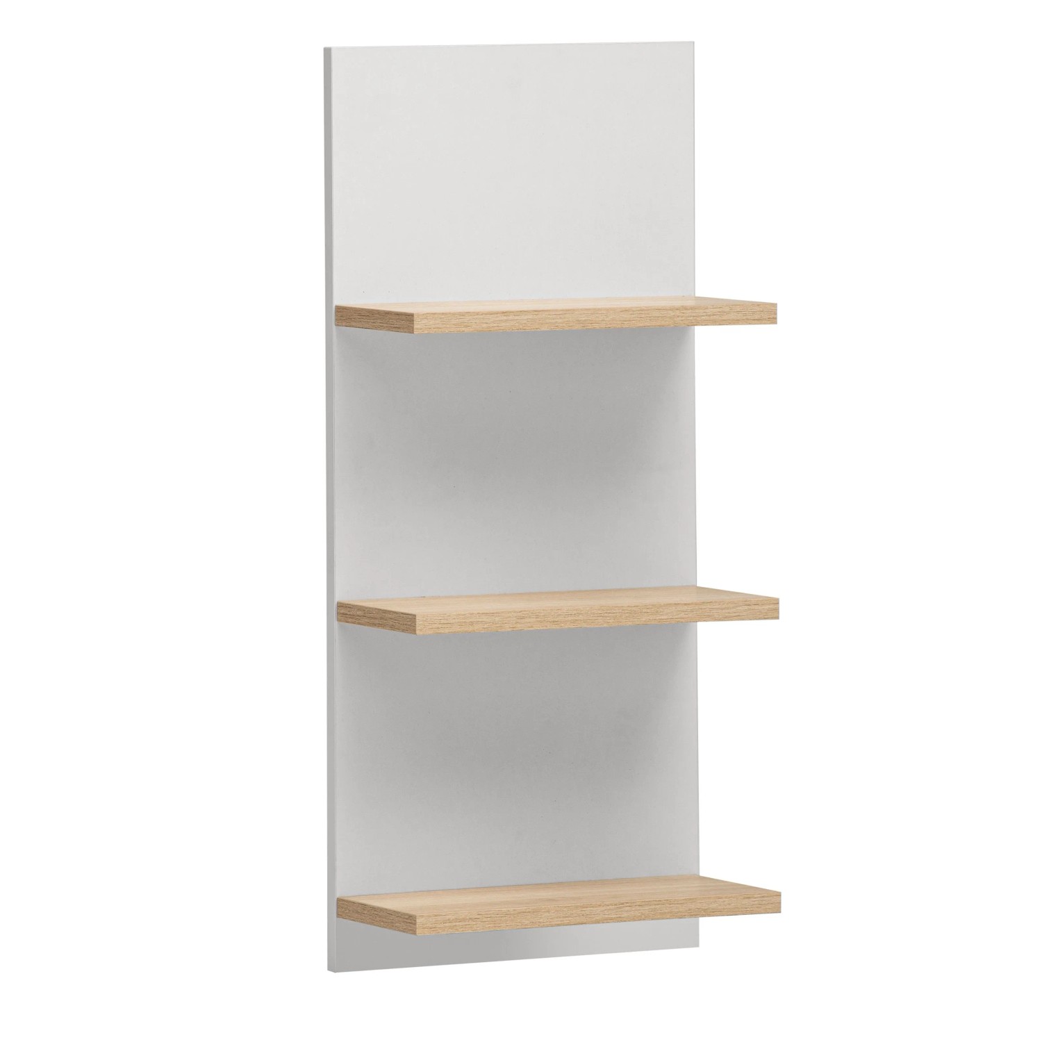 Schildmeyer Regal Emmik 70,2 cm x 17,5 cm x 30,3 cm Weiß-Eiche