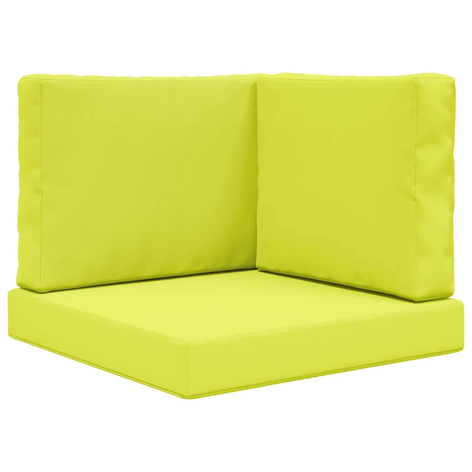 vidaXL Sofakissen für Draußen 3-Tlg Grün Polyester 900749