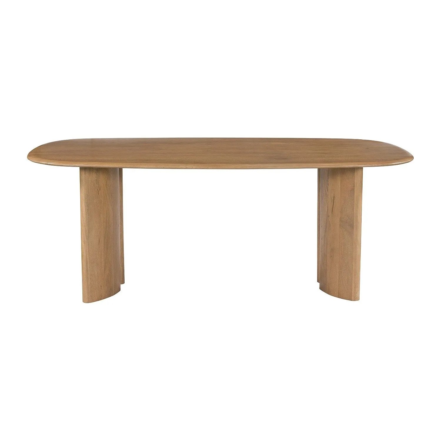 Vente-unique Esstisch Islara Naturfarben Hell 200 cm