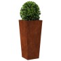 vidaXL Pflanzkübel 2 Stk 35x35x75 cm Wetterfester Stahl 851093_4
