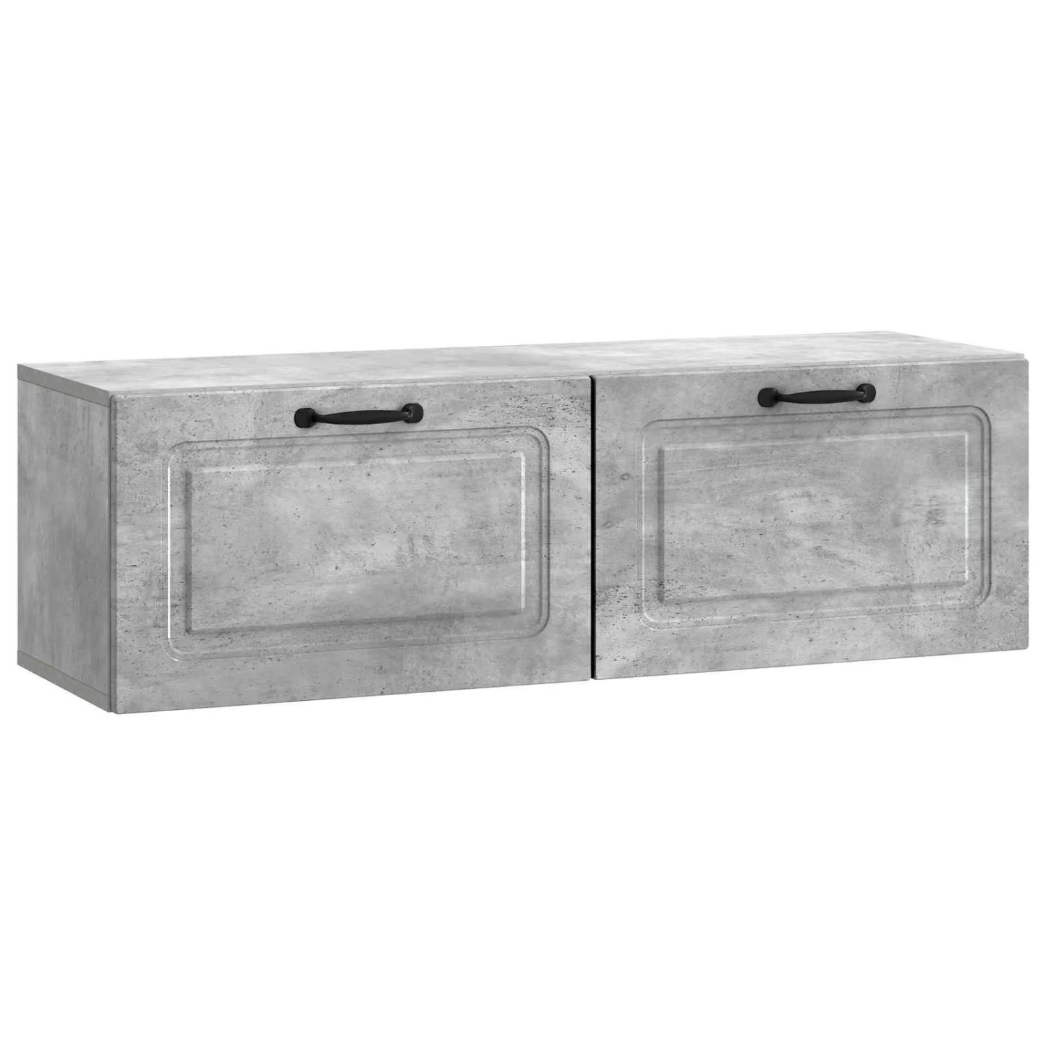 vidaXL Wandmontierter TV-Schrank Betongrau 98 x 31 x 30 cm 899408