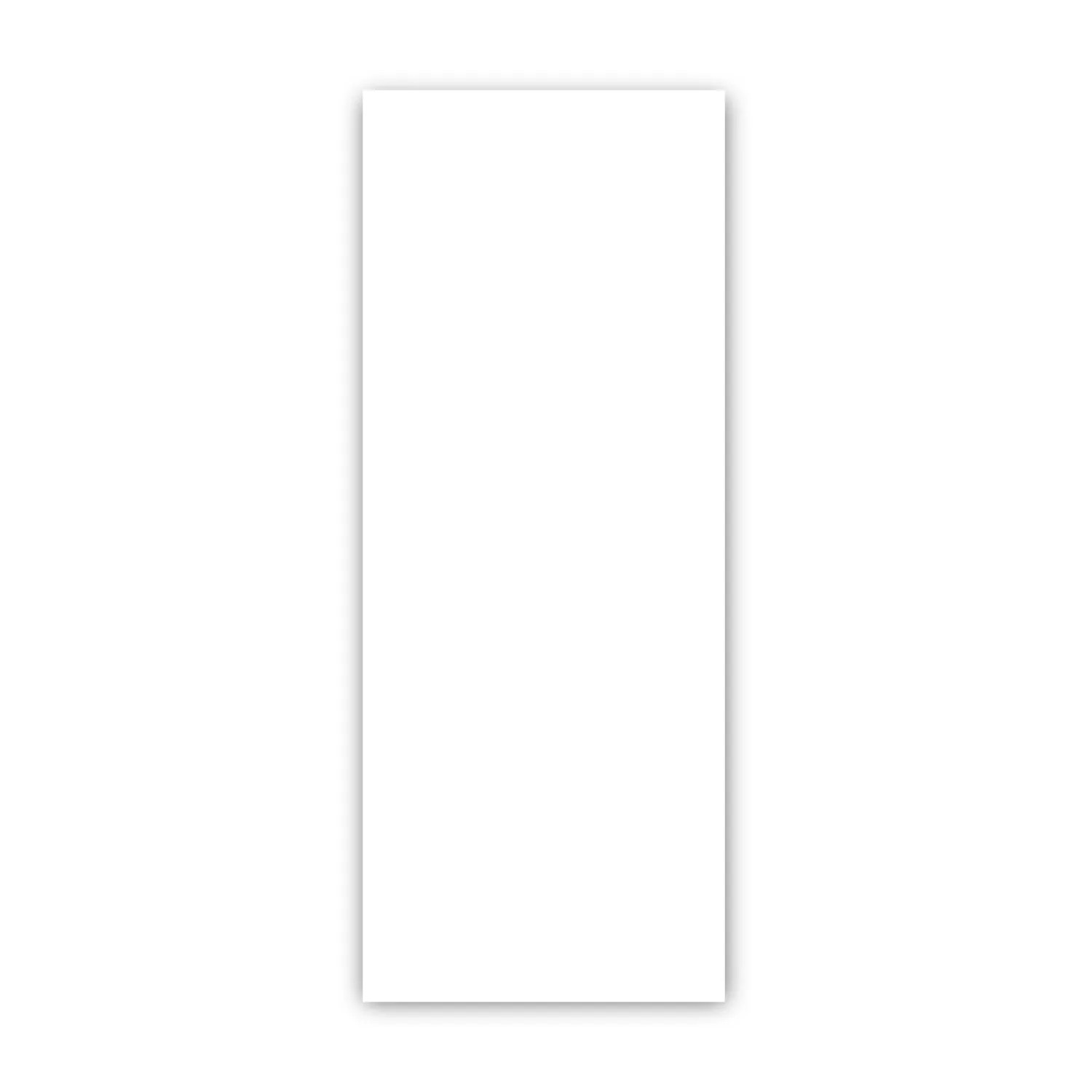 Walllux Duschrückwand Weiss Alu-Verbund 3 mm 100 x 255 cm