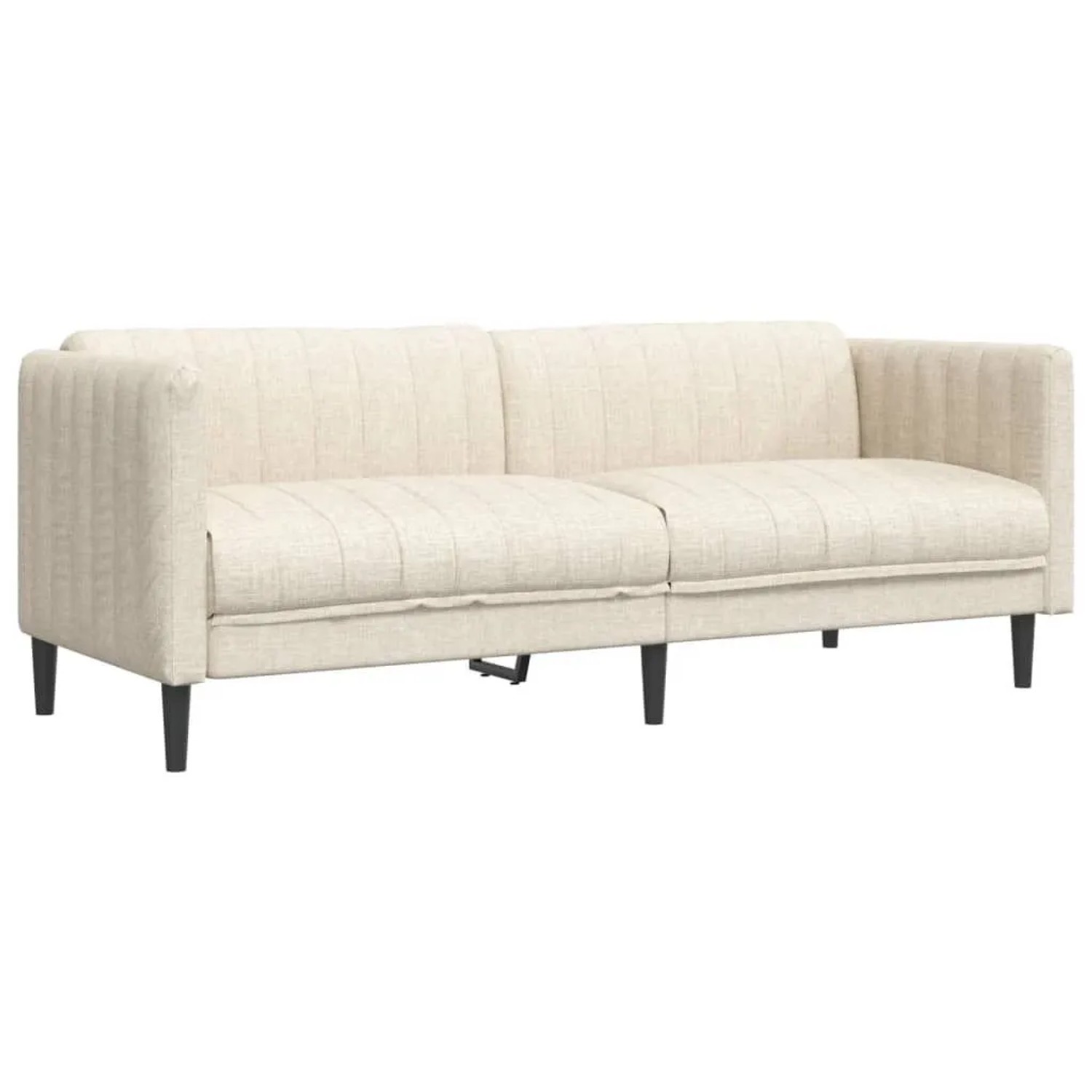 vidaXL 3-Sitzer-Sofa Leinen 372620 günstig online kaufen