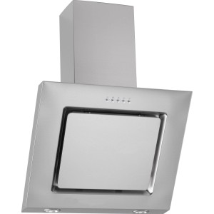 PKM Dunstabzugshaube 9031X aus Edelstahl mit LED-Beleuchtung für die Wandmontage.