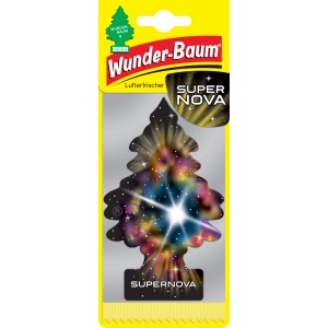 Wunderbaum Lufterfrischer Super-Nova für Auto & Raum, mit Galaxie-Design.
