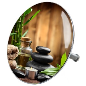 Sanilo Badewannenstöpsel Spa mit Zen-Motiv für entspannende Badmomente.