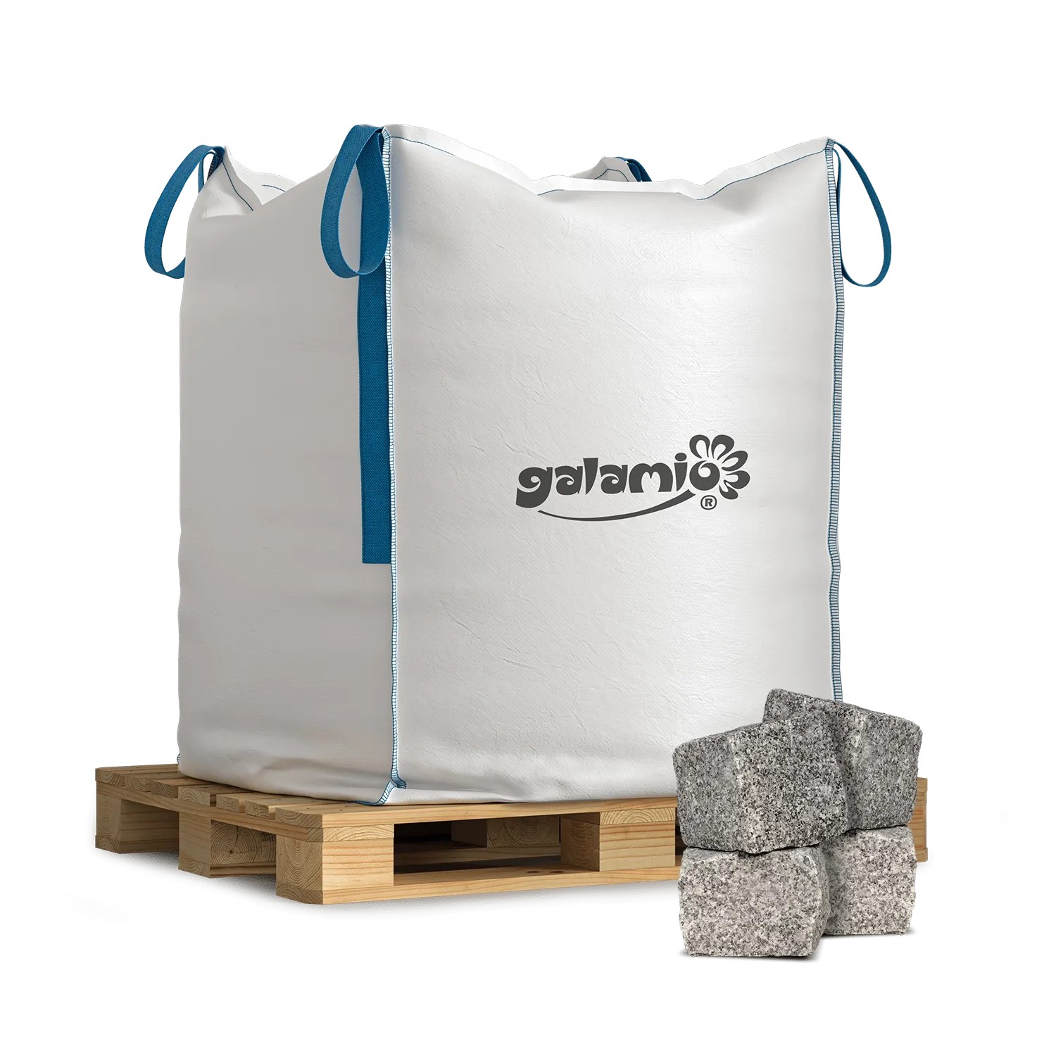 Galamio Granitpflaster 7/9 1000kg