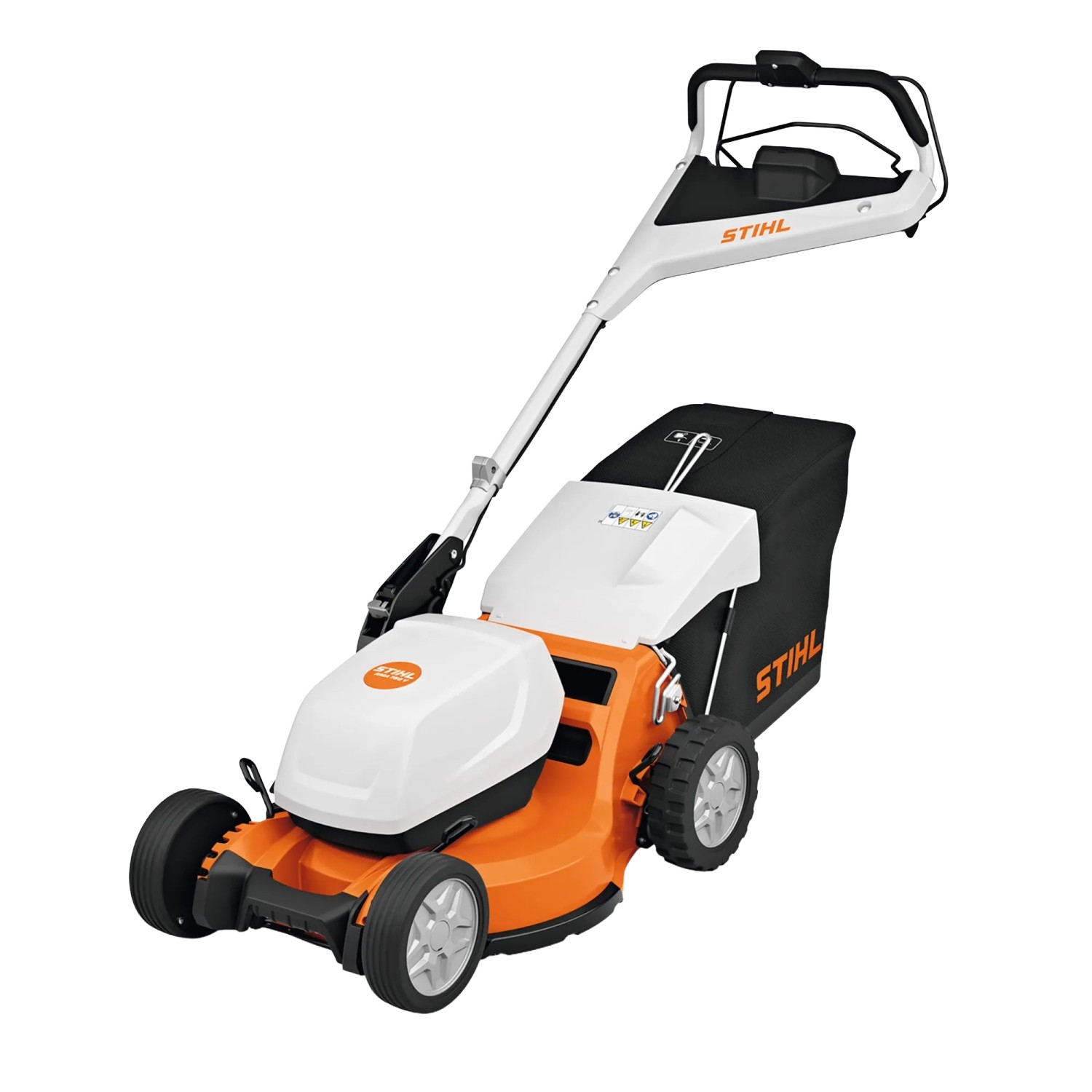 Stihl Akku-Rasenmäher RMA 750 V ohne Akku und Ladegerät Orange-Grau