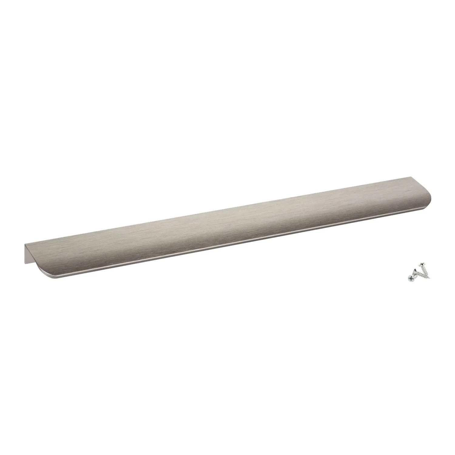 SOTECH Griffleiste BLANKETT TOMMY 350 x 18 x 42 mm Aluminium Edelstahloptik Gebürstet