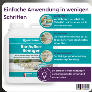 Hotrega Bio Außenreiniger Konzentrat 2 L
