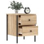 vidaXL Nachttisch Sonoma-Eiche 40x42x50 cm Holzwerkstoff 825985_4