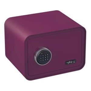 mySafe Möbel-Tresor 350 in Beere mit Zahlencode. Elektronischer Tresor für Möbel, sichere Aufbewahrung.