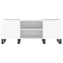 vidaXL Plattenschrank Weiß 121x38x48 cm Holzwerkstoff 831684_4