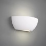 Weiße Trio Leuchten Wandlampe Roma für indirekte Beleuchtung im Wohnzimmer.