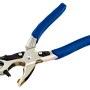 LUX Revolverlochzange Comfort, 220 mm, mit 6 Pfeifen für präzise Löcher in Leder und Pappe.