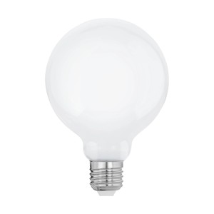 Eglo E27 LED Leuchtmittel in Globeform, 7W, warmweiß, nicht dimmbar.