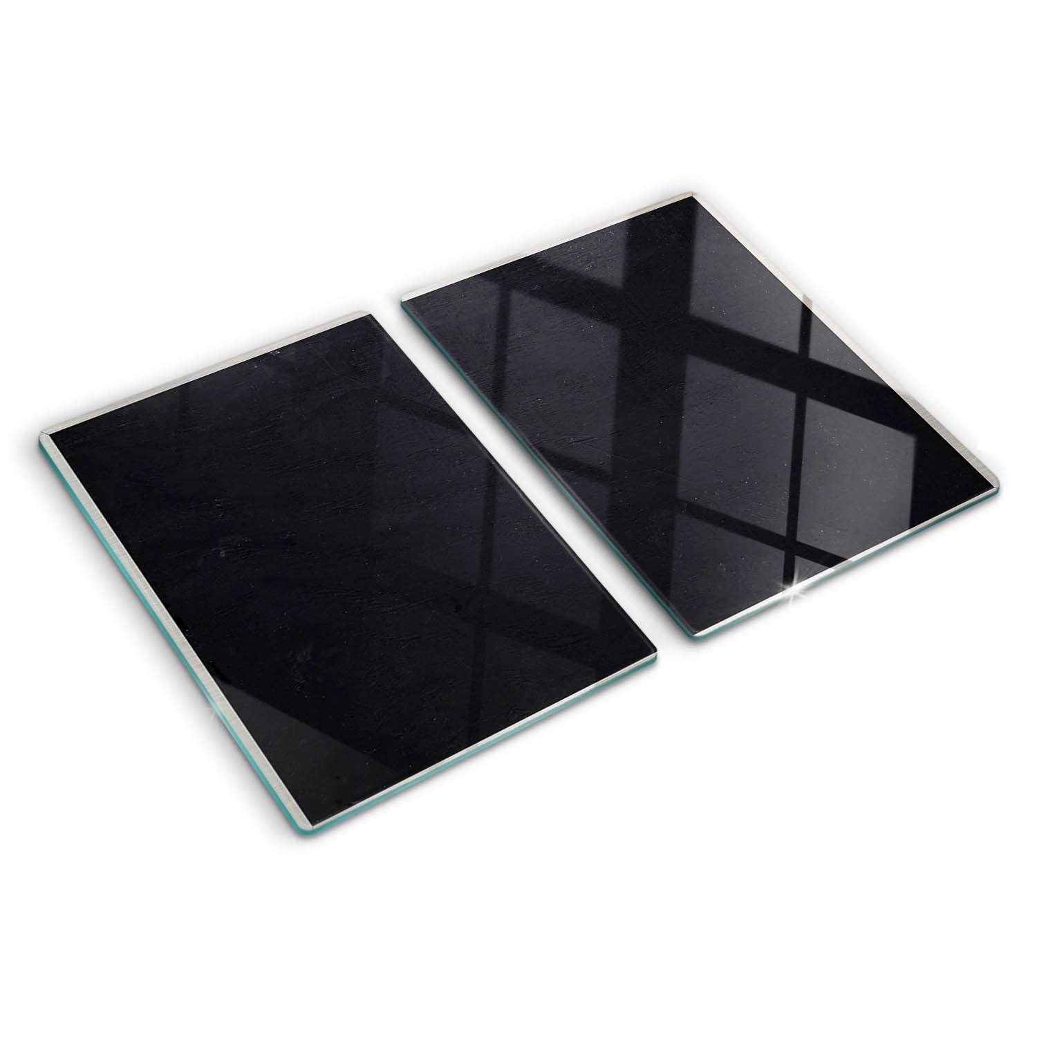 Tulup Herdabdeckplatte SET aus 2 Stück 40x52 cm Schneidebrett aus Glas Küch günstig online kaufen