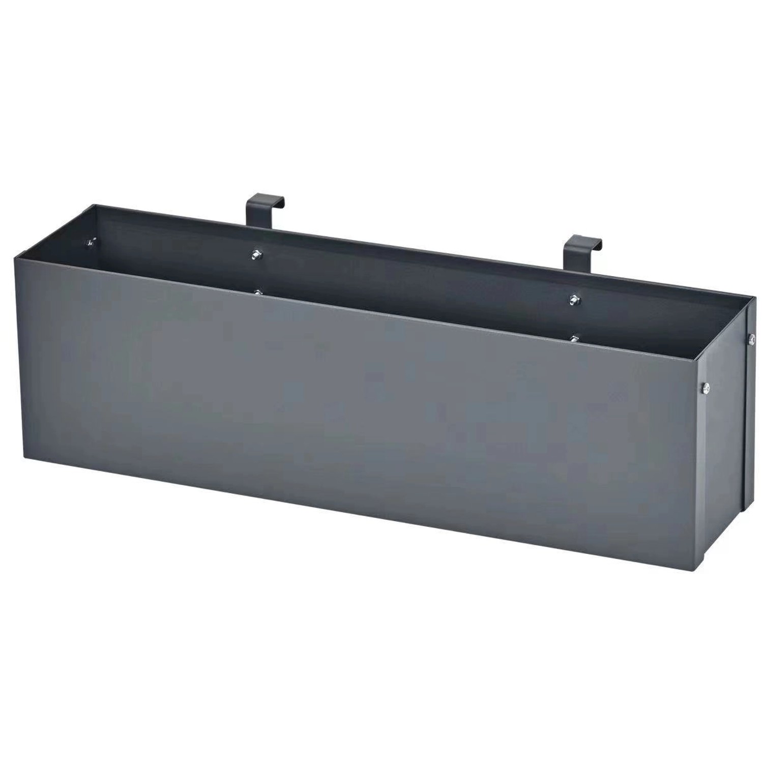 Westmann Blumenkasten Planum Metall 50 cm x 12 cm x 16 cm Anthrazit