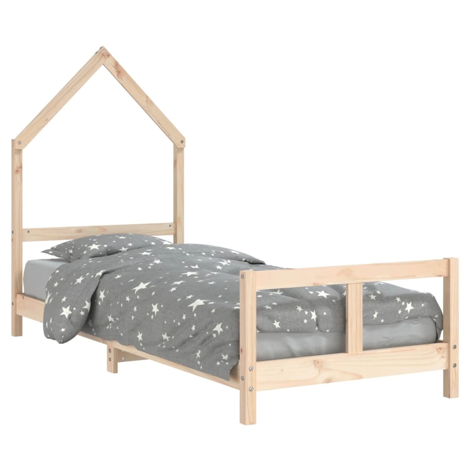 vidaXL Kinderbett 80x200 cm Massivholz Kiefer 834564 günstig online kaufen