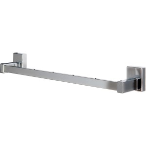 Ximax Handtuchhalter, magnetisch, 400 mm, Chrom. Metall Handtuchstange für Bad und WC.