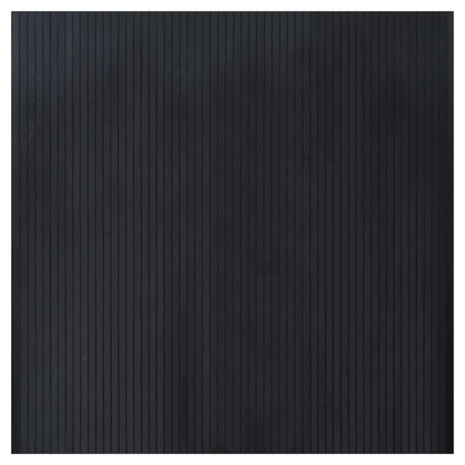 vidaXL Teppich Rechteckig Schwarz 100x100 cm Bambus 376798 günstig online kaufen