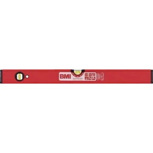 BMI Wasserwaage SUPERSTAR 40Cm Alu Rot   0 5 Mm M M Magnet 696040 PM