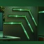 Govee Gaming-Wandleuchten 4+1 H6063 mit grüner Beleuchtung im Gaming-Zimmer.