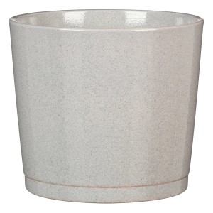 Scheurich Übertopf 883, Ø 13cm, Cashmere, Keramiktopf für Zimmerpflanzen.