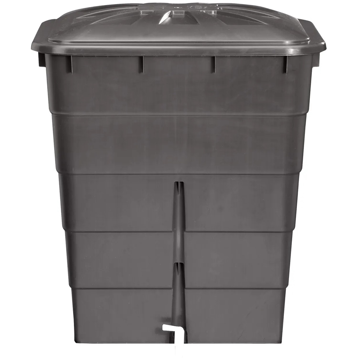 Garantia Regenwassertonne eckig 300 l mit Deckel & Hahn Graphitgrau kaufen bei OBI