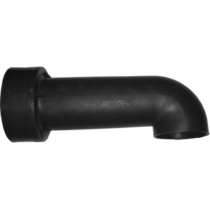 Schwarzer Auslaufhahn 2 für IBC Tank als Zubehör für Regentonnen.