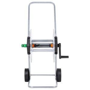 vidaXL Schlauchwagen für 50 m oder 35 m Schlauch Stahl 4005279