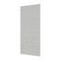 Duschparadies Duschrückwand 100x210cm Duschrückwände Wandverkleidung Premium Aluverbundplatte 3mm Fliesenersatz Zementgrau