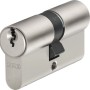 Abus Profilzylinder E30NP 35/55, Türzylinder aus Metall in Silber.