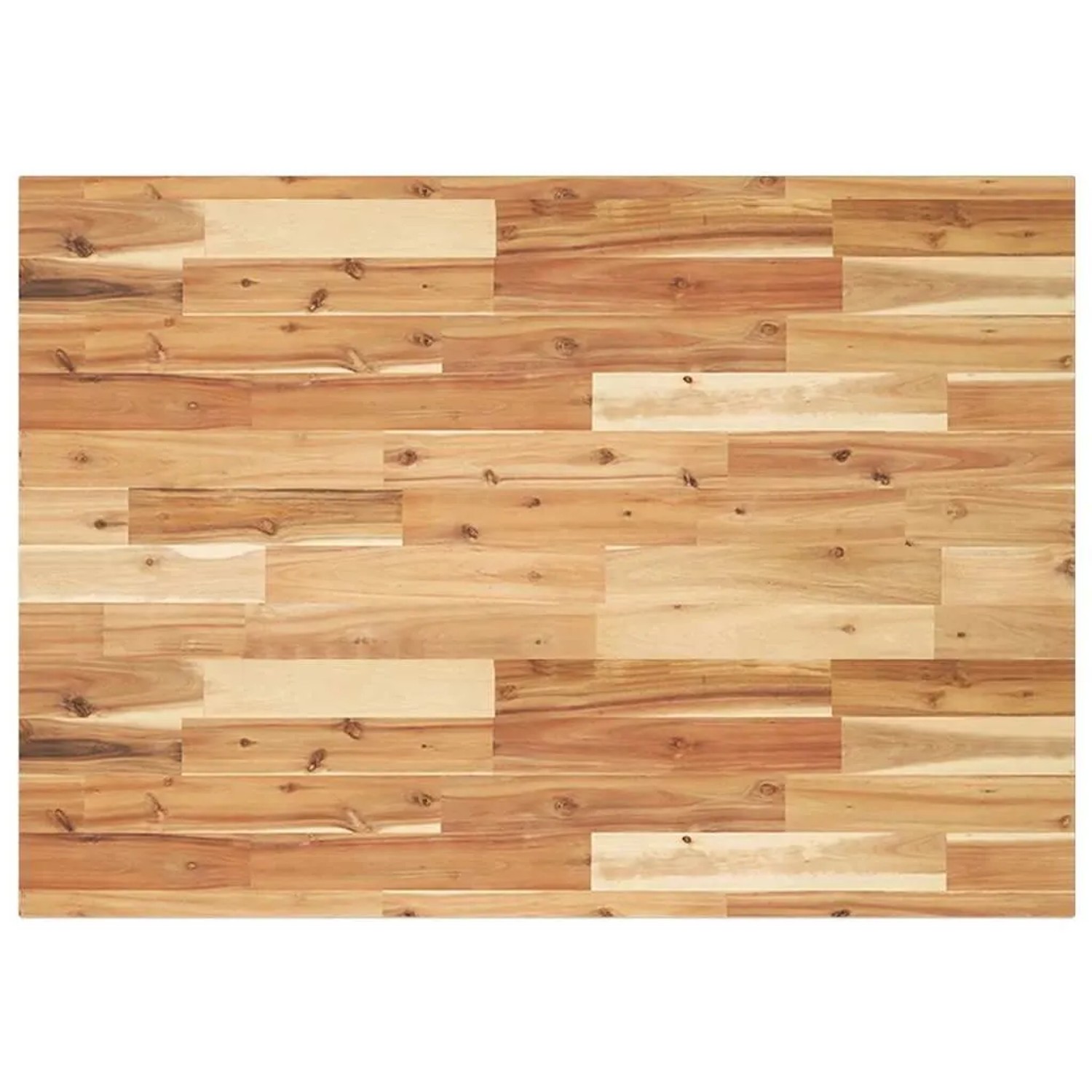 vidaXL Schreibtischplatte Ölbeschichtung 120x70x2 cm Massivholz Akazie 3279759