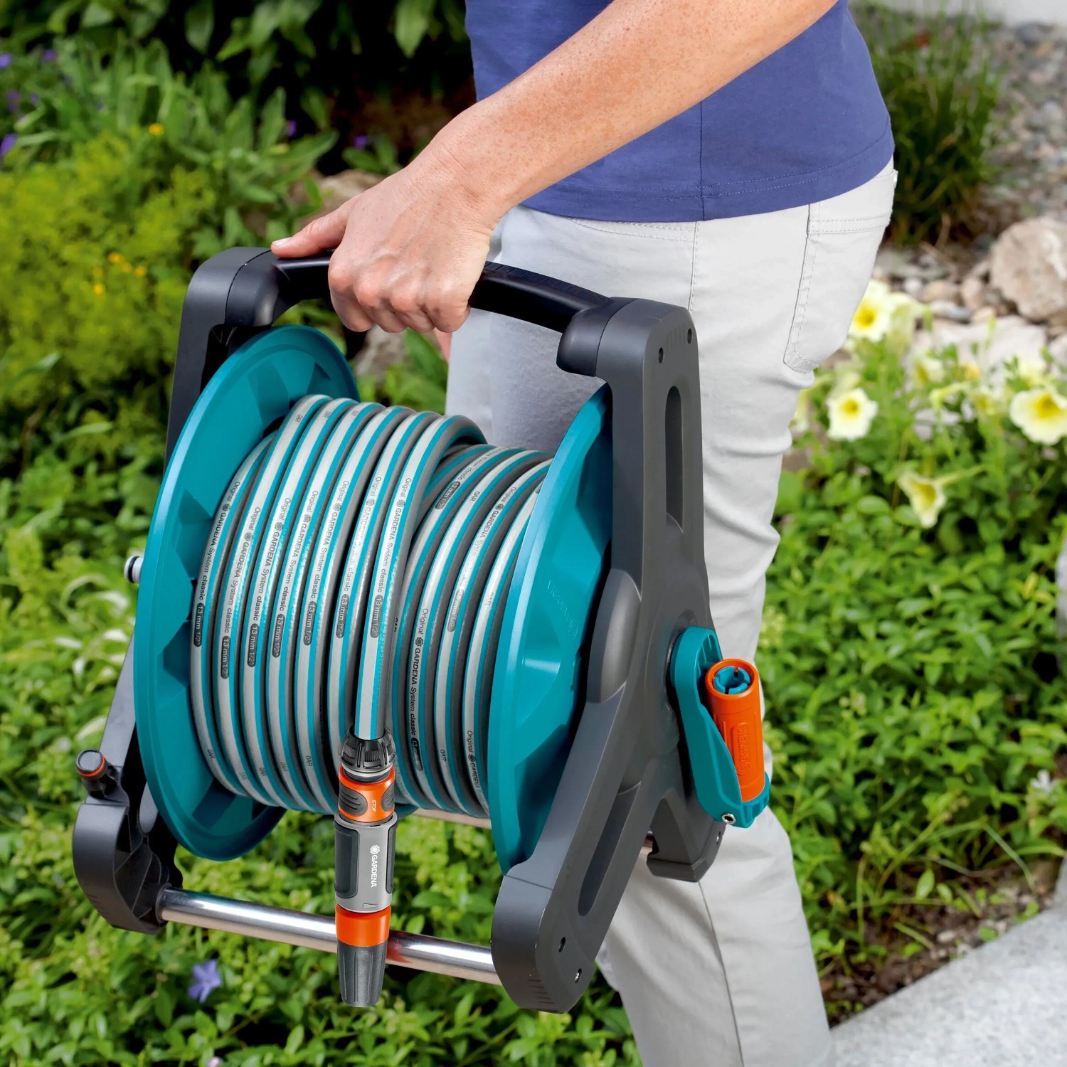 Gardena Schlauchwagen Classic 50m ohne Schlauch kaufen bei OBI