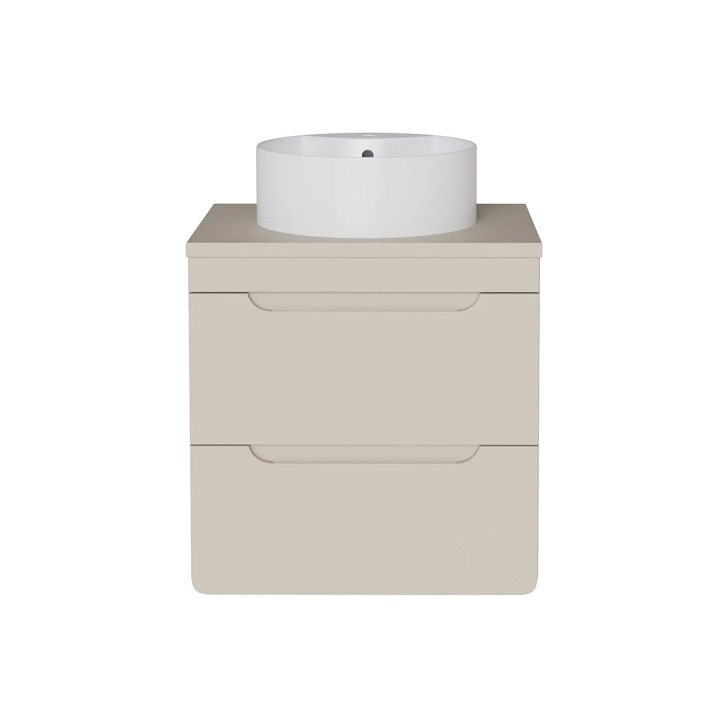 Vente-unique Einzelwaschtisch Aruba Beige 60 cm
