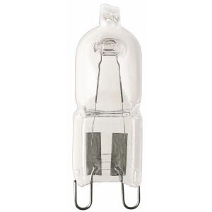 Osram Niedervolt-Halogenlampe G9, 20W, 2er Set. Klare Halogenlampe für vielfältige Anwendungen.