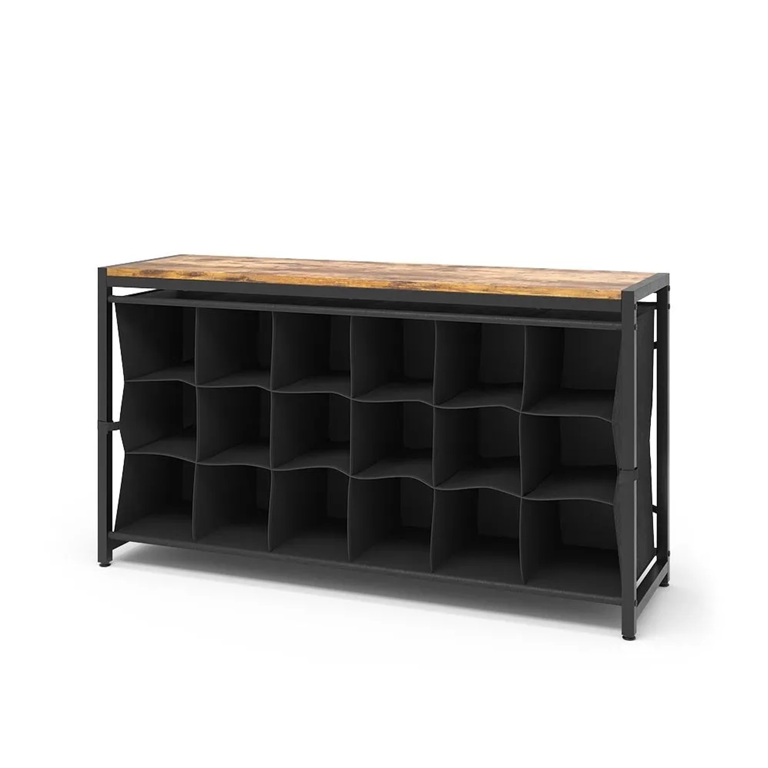 Vicco Schuhschrank Fyrk Eiche Rustikal 100 x 55 Art Nr 51611