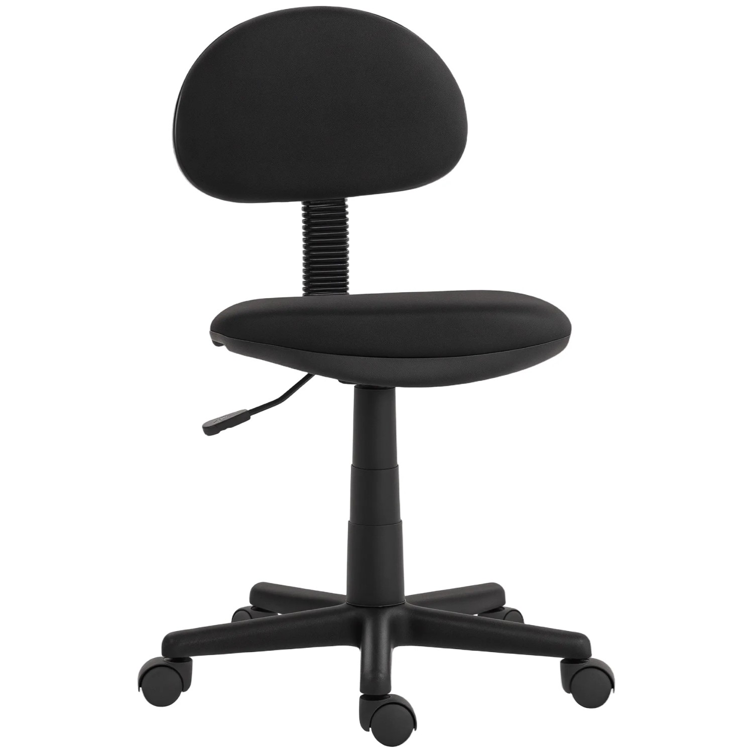HOMCOM Bürostuhl Ergonomischer für Arbeitszimmer 51L x 43B x 85H cm Schwarz
