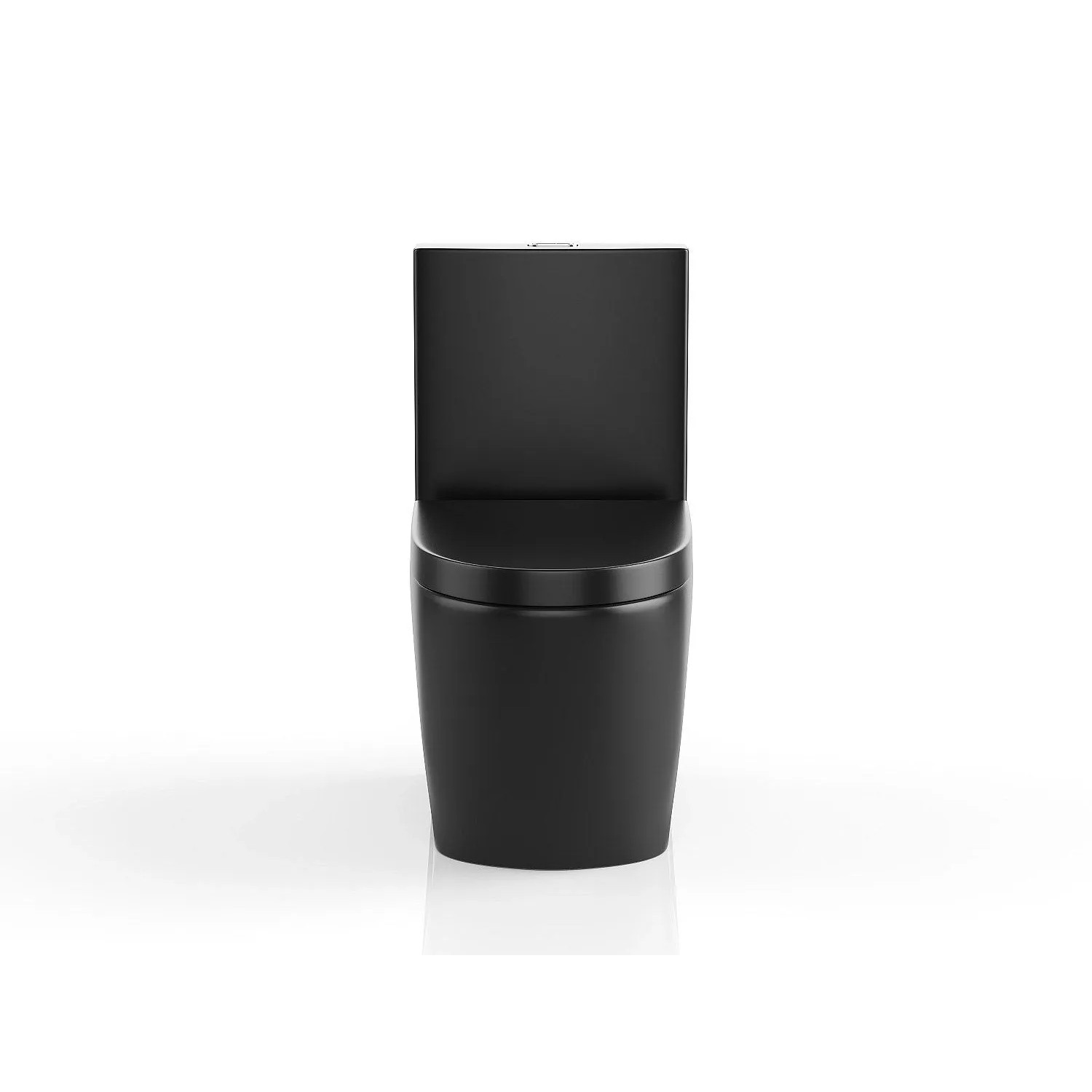 Vente-unique Stand Wc Nagilam Schwarz 39 cm
