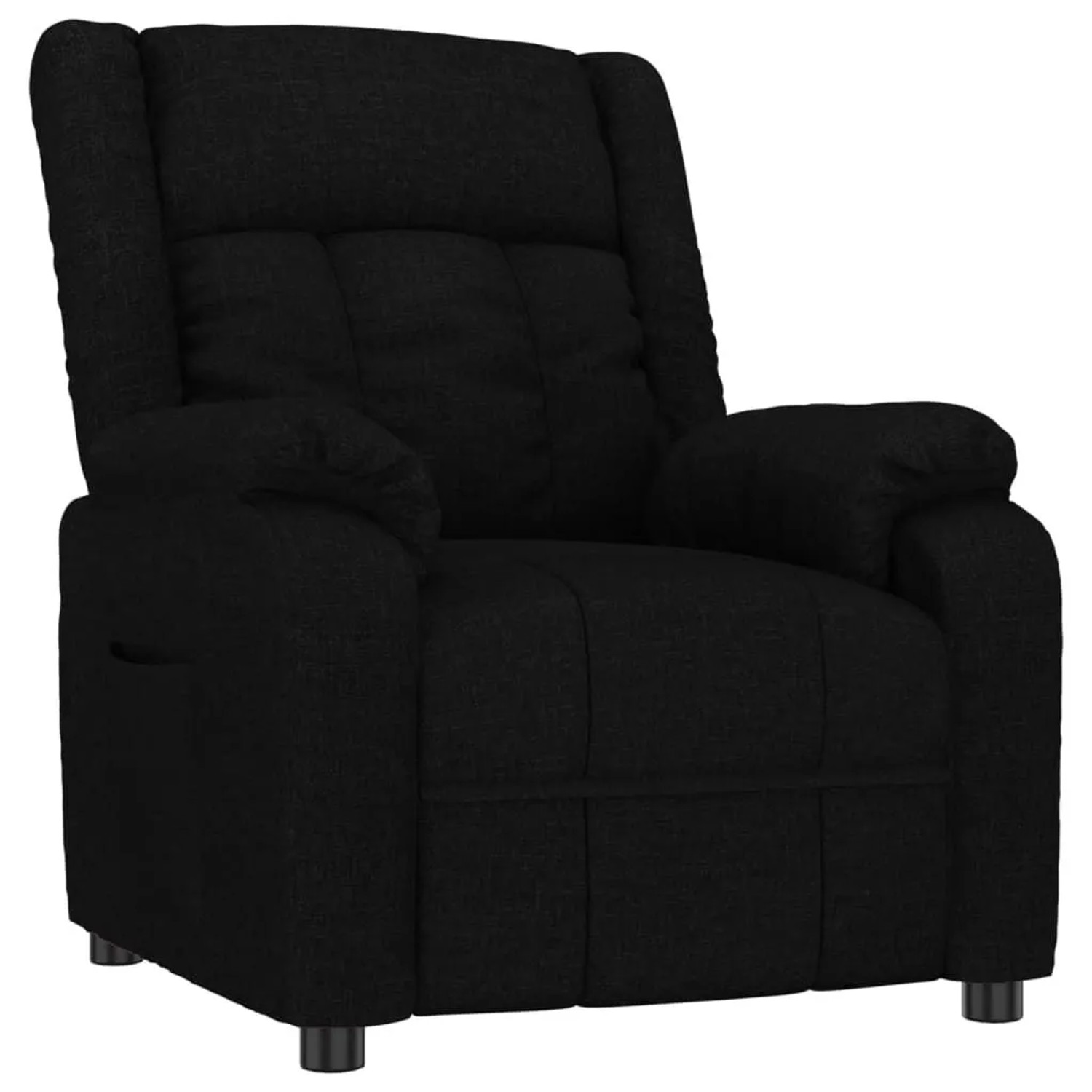 vidaXL Relaxsessel Schwarz Stoff 348110