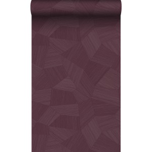 Origin Wallcoverings Tapete 3D-Muster Aubergineviolett 50 x 900 cm