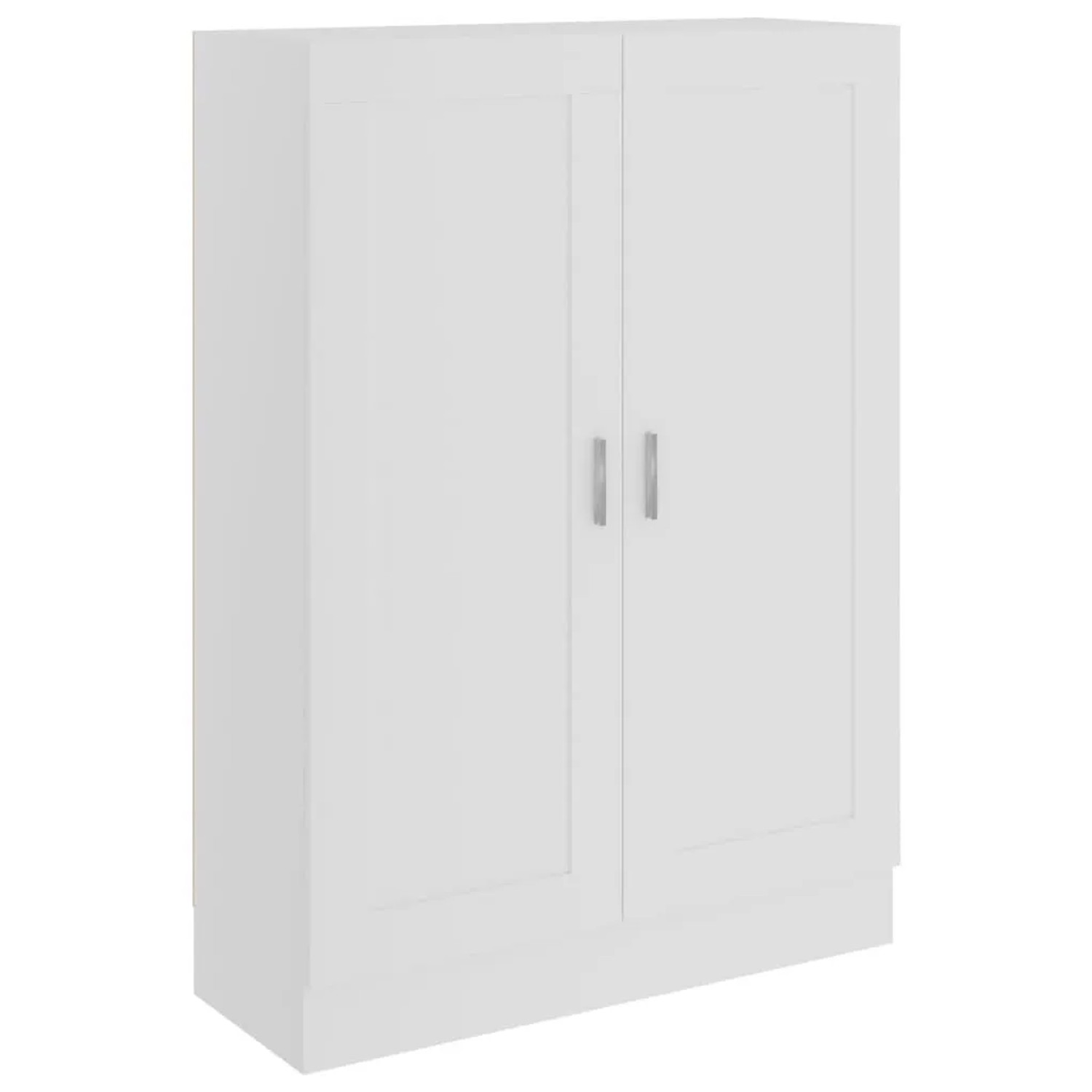 vidaXL Bücherschrank Weiß 82,5x30,5x115 cm Holzwerkstoff 802714
