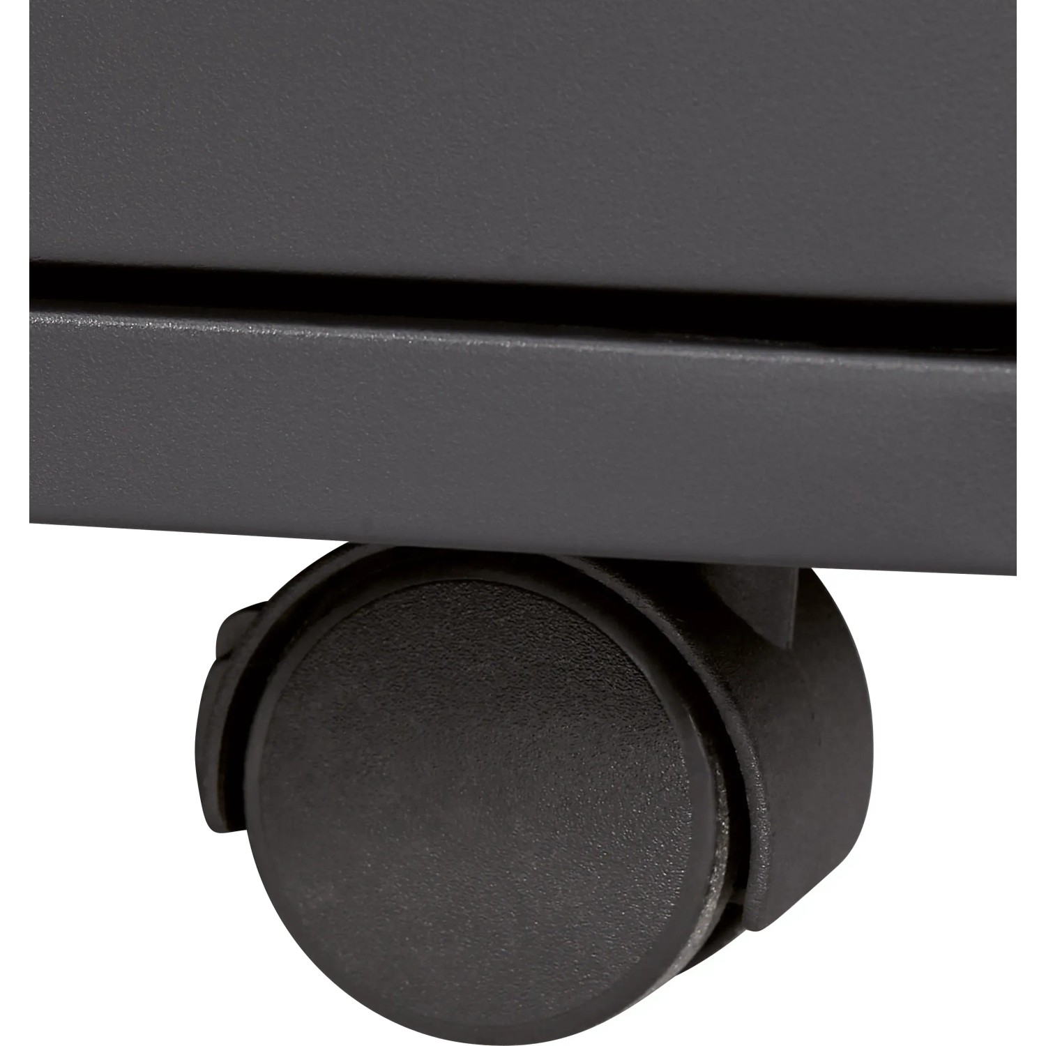Detailaufnahme: Rolle des Enders Grill-Trolleys für Monroe Pro, Colorado & Boston Gasgrills.
