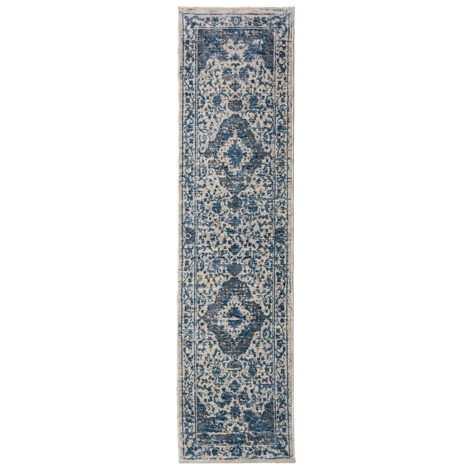 Flair Rugs Vintageteppich Cordelia Vintage 60 cm x 230 cm Blau