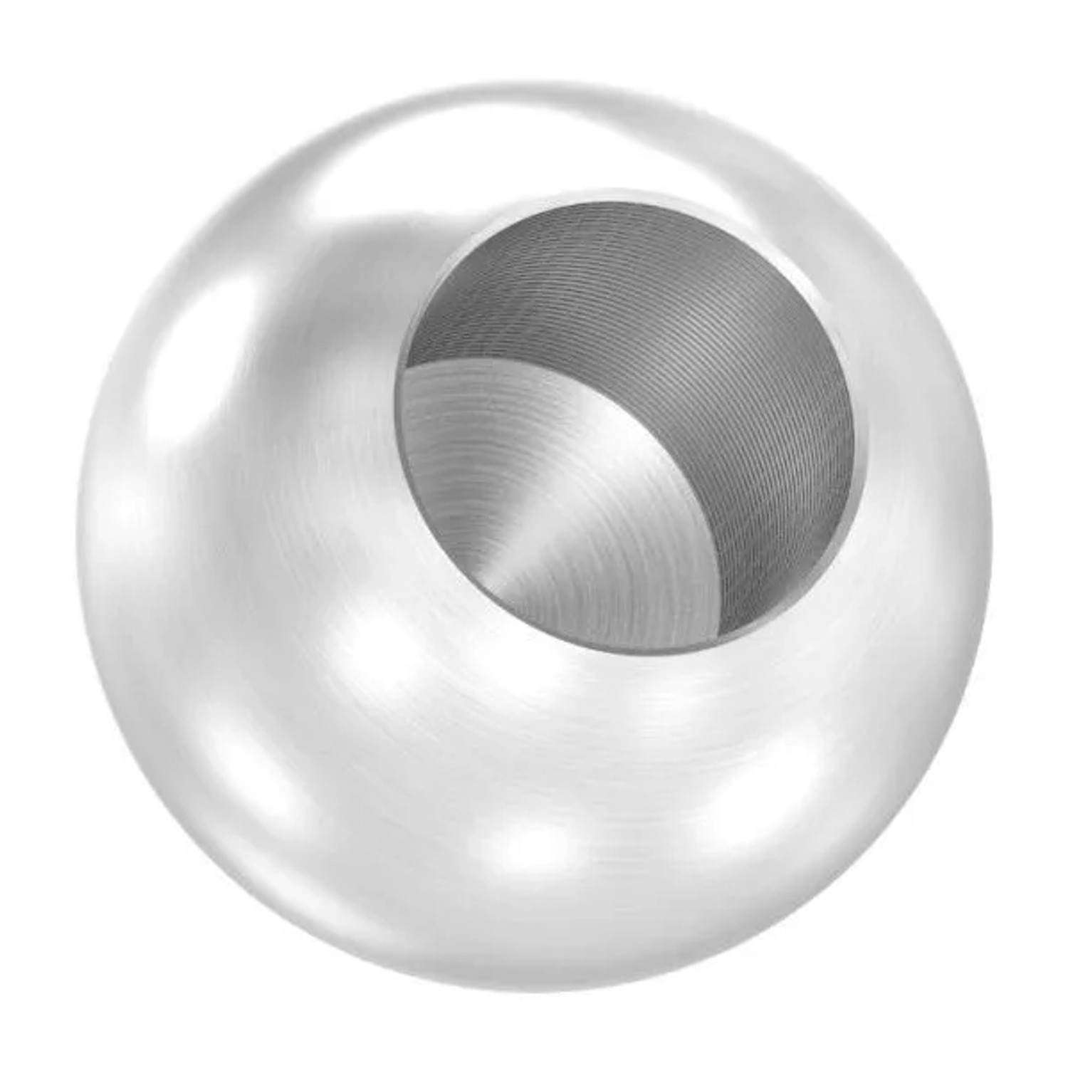 FeNau Kugel Ø 20 mm Mit Sackloch 10,2 mm V2A Vollmaterial