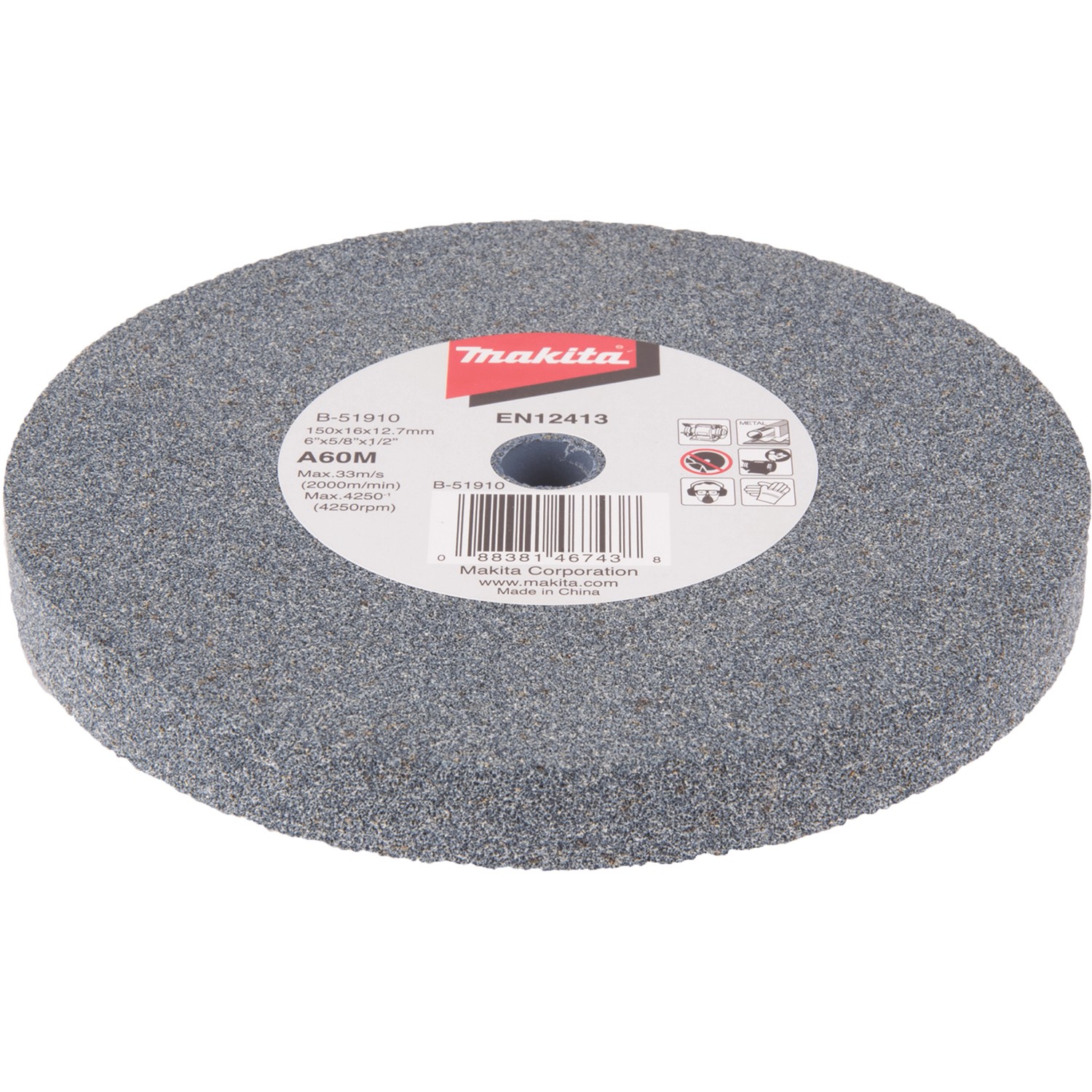 Meule Verte 150 Mm D'affûtage Carbure De Tungstène Grain Fin 120