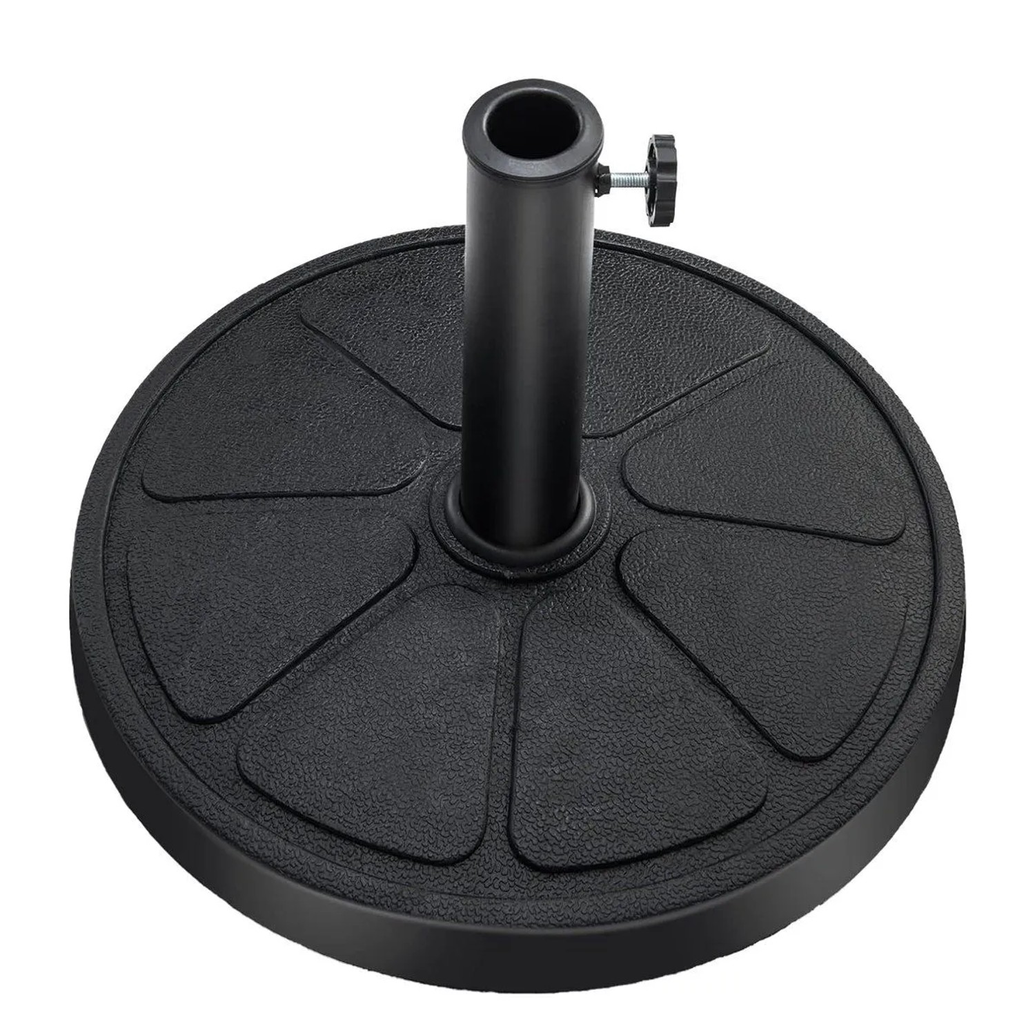 Costway Sonnenschirmständer Schirmständer für Schirmstangen Von 38/48 mm