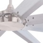 WESTINGHOUSE Deckenventilator Widespan Nickel, 254 cm Durchmesser. Ventilator mit gebürstetem Nickel Finish.